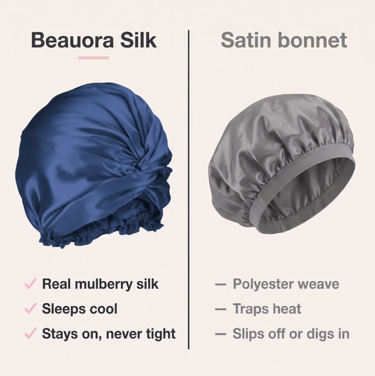 Mulberry Silk Bonnet