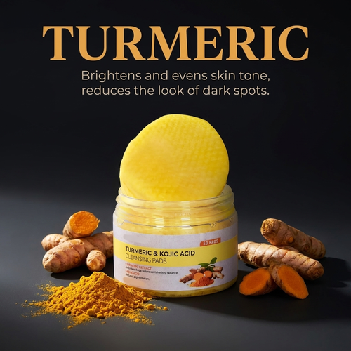 Exfoliating Turmeric Cleansing Pads
