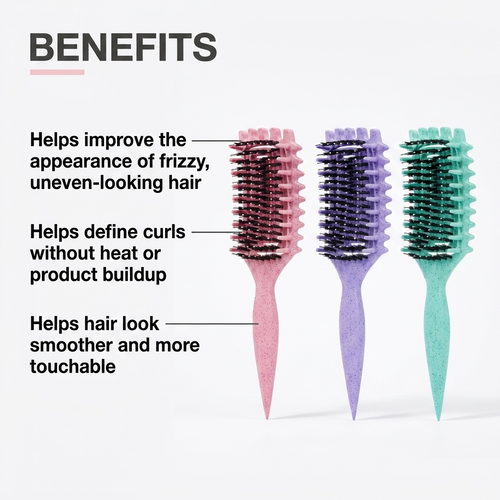 Curl Defining Brush for Detangling