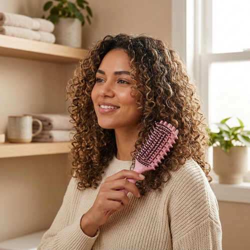 Curl Defining Brush for Detangling