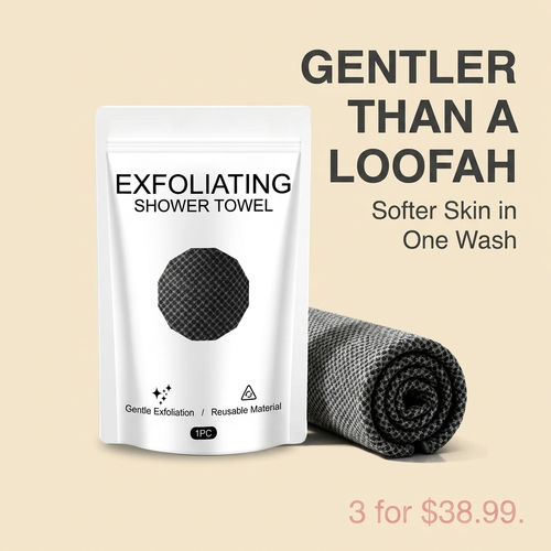 Exfoliating Bath Towel