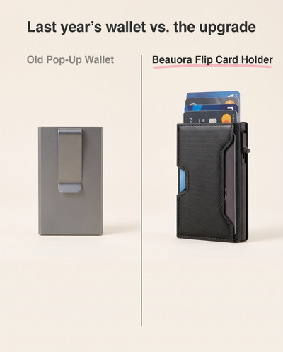 RFID Air Tag Flip Card Holder